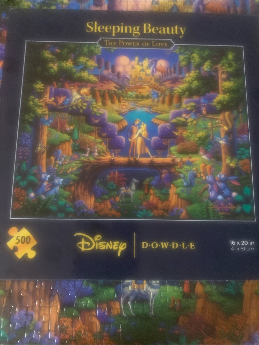 Puzzle by Dowdle  500ct. Sleeping Beauty